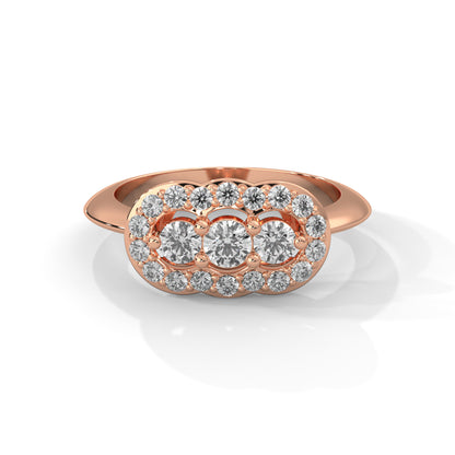 Majestic Radiance Lab Grown Diamond Ring