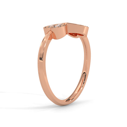 Eternal Love Heart Lab Grown Diamond Ring