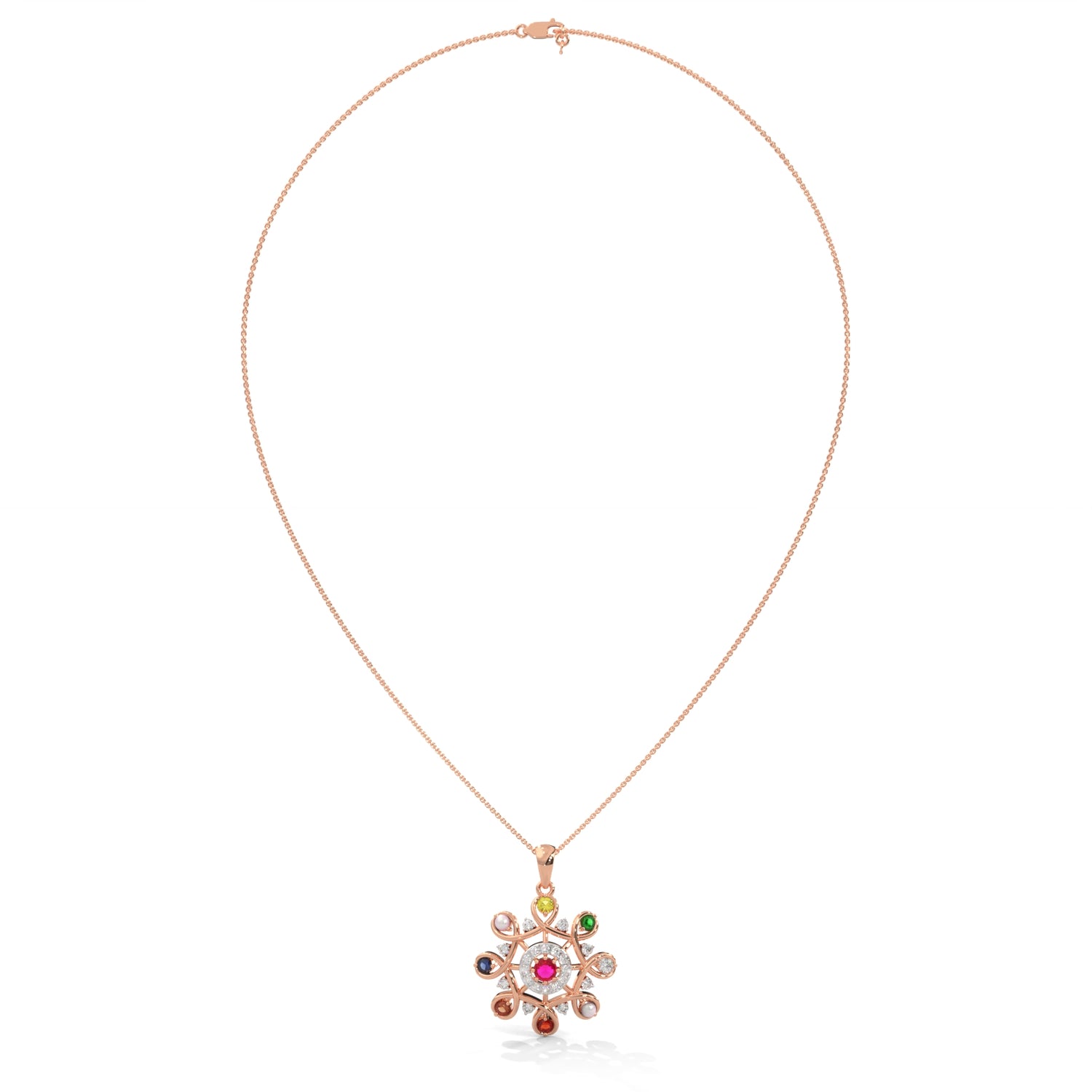 Divine Constellation Lab Grown Diamond Pendant