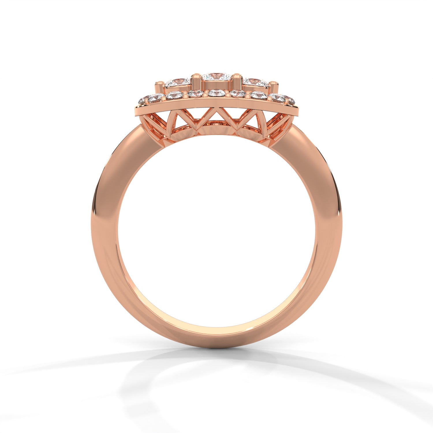 Majestic Radiance Lab Grown Diamond Ring