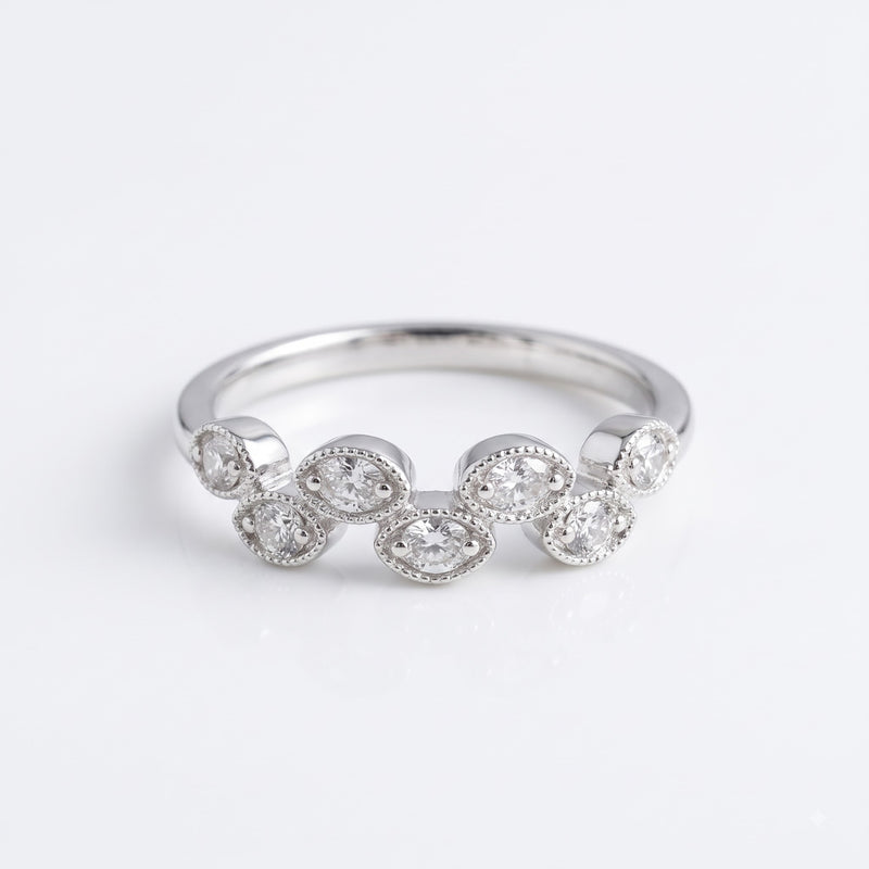 Solenne Quad Bloom Lab Grown Diamond Ring