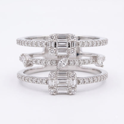 Paradigm Crossover Lab Grown Diamond Ring
