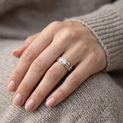 Kaelix Ridge Lab Grown Diamond Ring