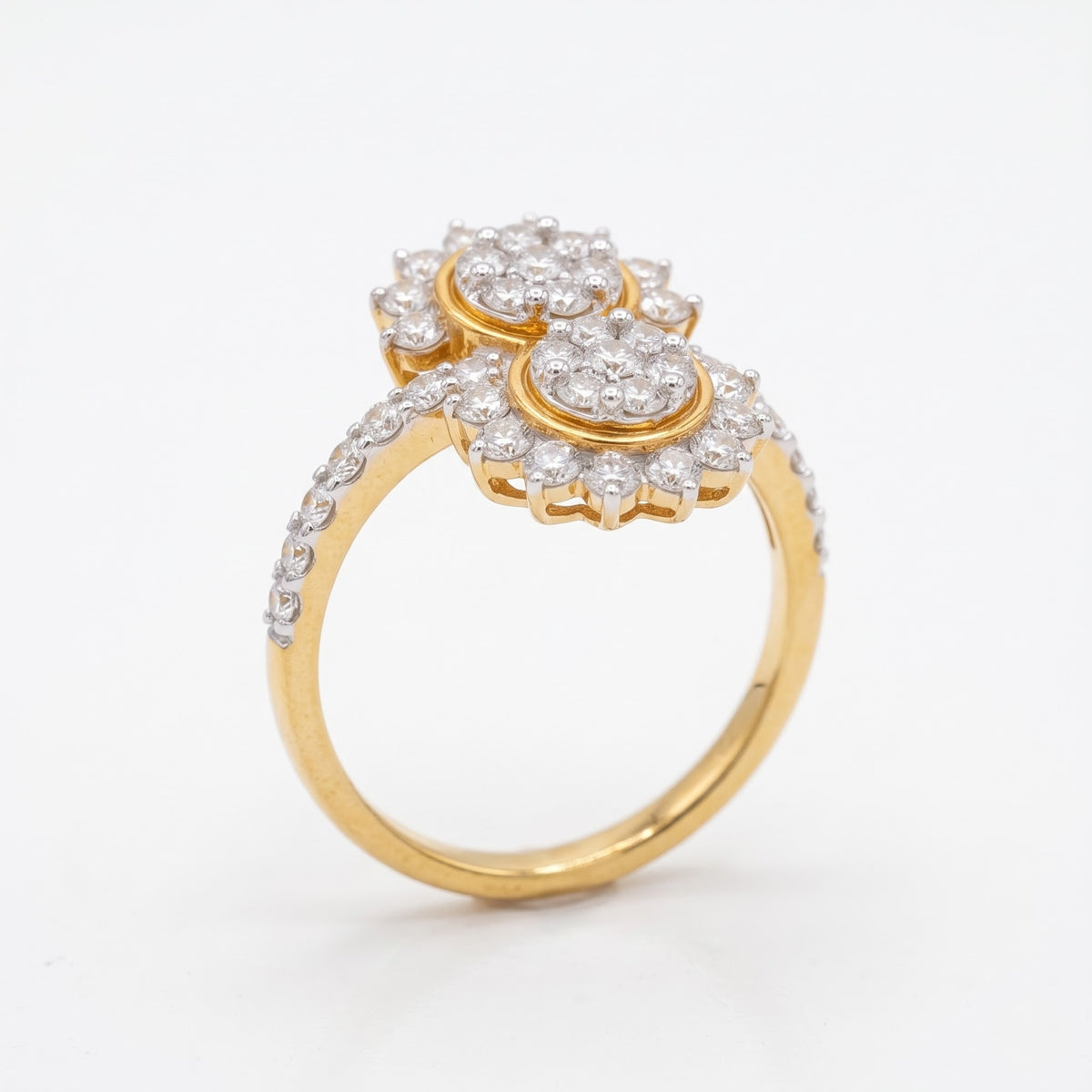 Elara Twin Radiance Lab Grown Diamond Ring