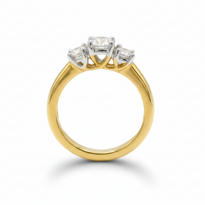 Classic Modern Orbit Lab Grown Diamond Ring