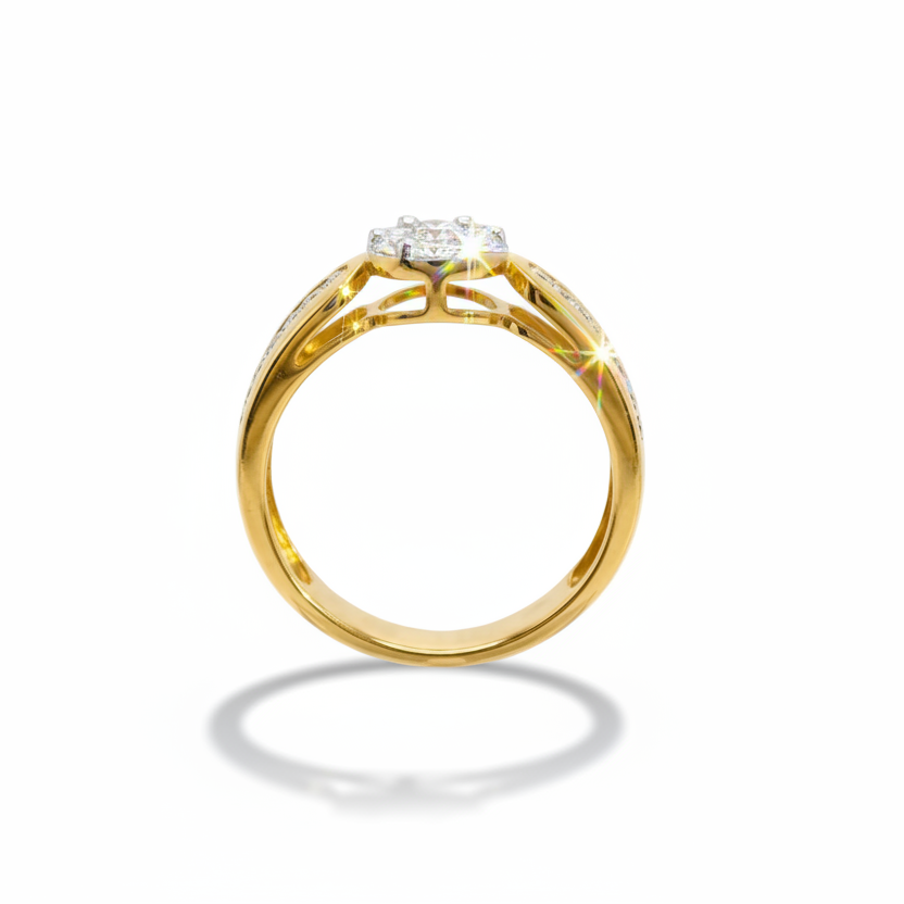 Dazzle Bloom Lab Grown Diamond Ring