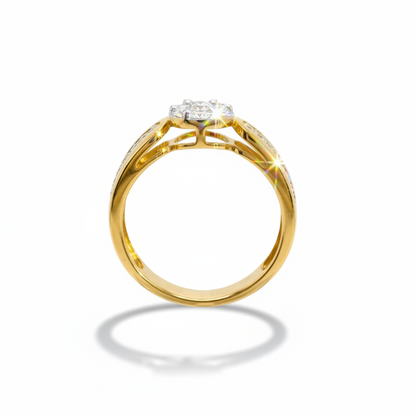 Dazzle Bloom Lab Grown Diamond Ring