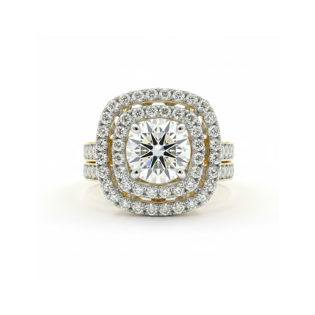 Monumental Solitaire Lab Grown Diamond Ring
