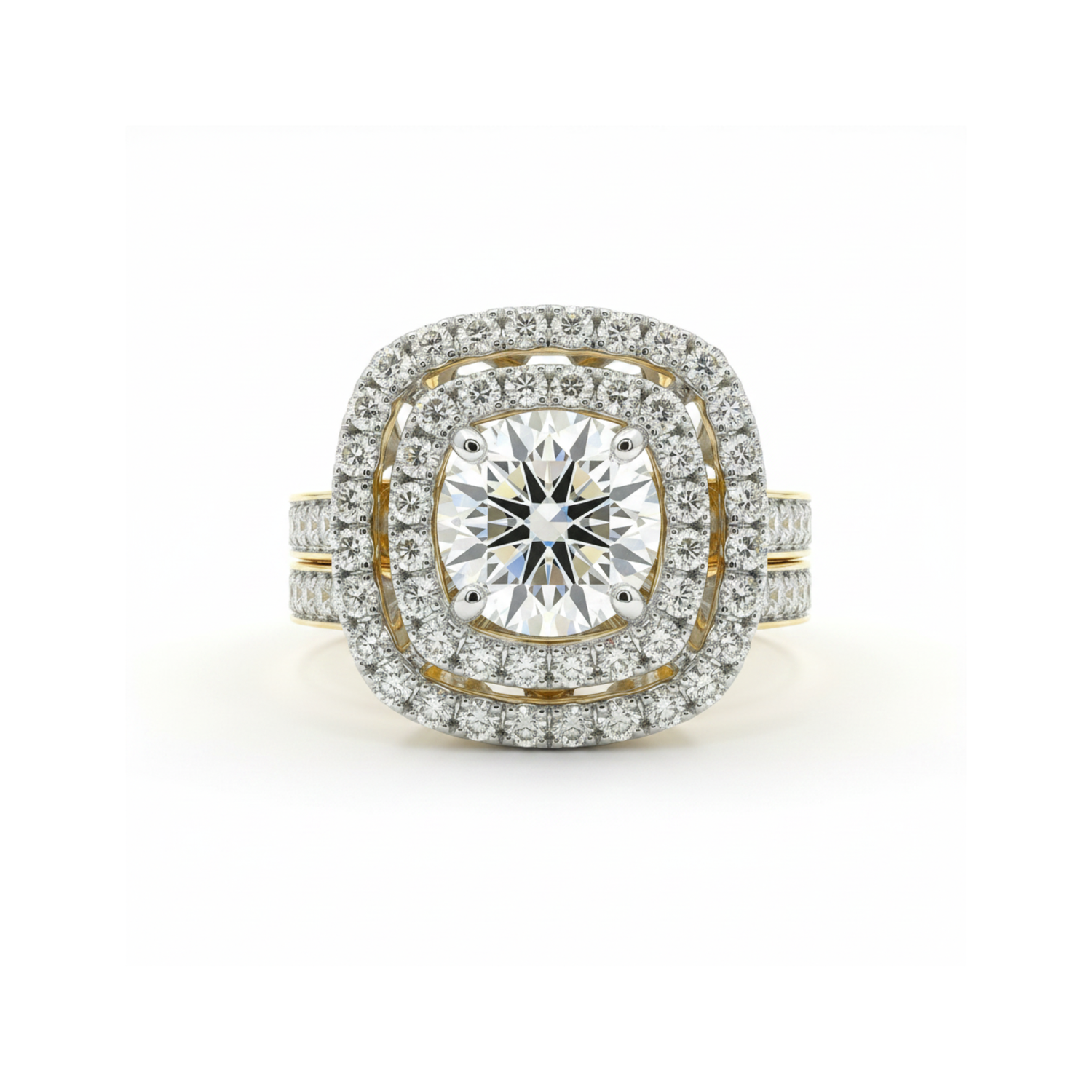 Monumental Solitaire Lab Grown Diamond Ring