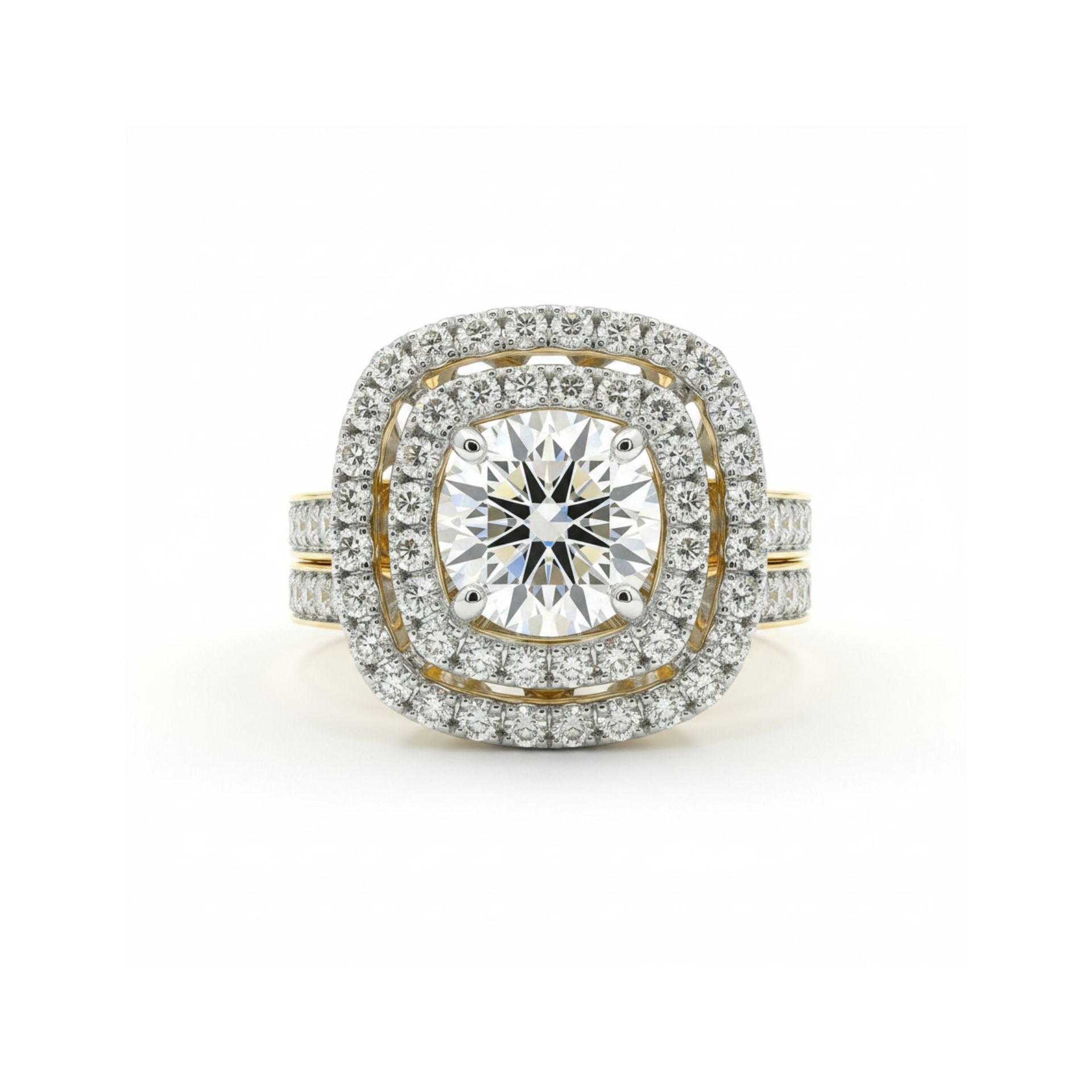 Monumental Solitaire Lab Grown Diamond Ring