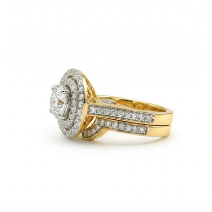 Monumental Solitaire Lab Grown Diamond Ring