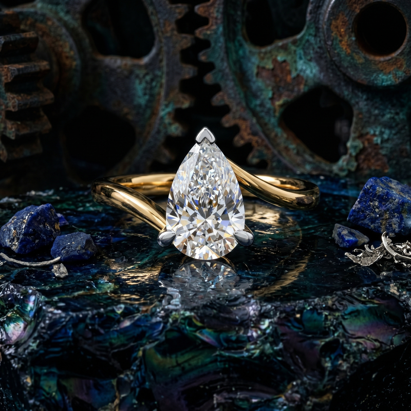 Cadence Prime Solitaire Lab Grown Diamond Ring