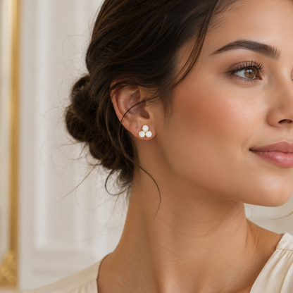 Trilon Radiance Lab Grown Diamond Earrings