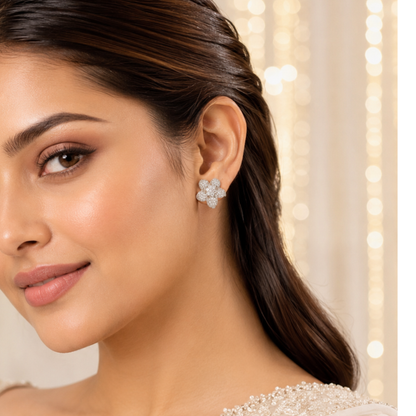 Starluxe Bloom Lab Grown Diamond Earrings
