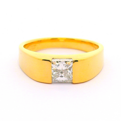 Sterling Sentinel Solitaire Lab Grown Diamond Ring
