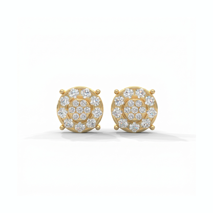 Celestial Harmony Lab Grown Diamond Studs
