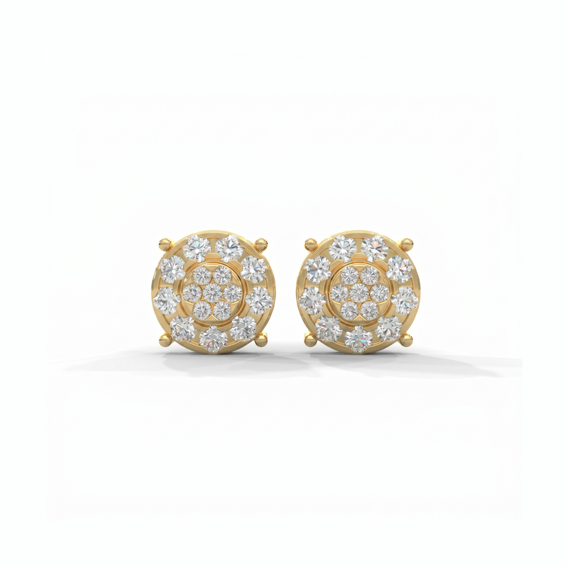 Celestial Harmony Lab Grown Diamond Studs