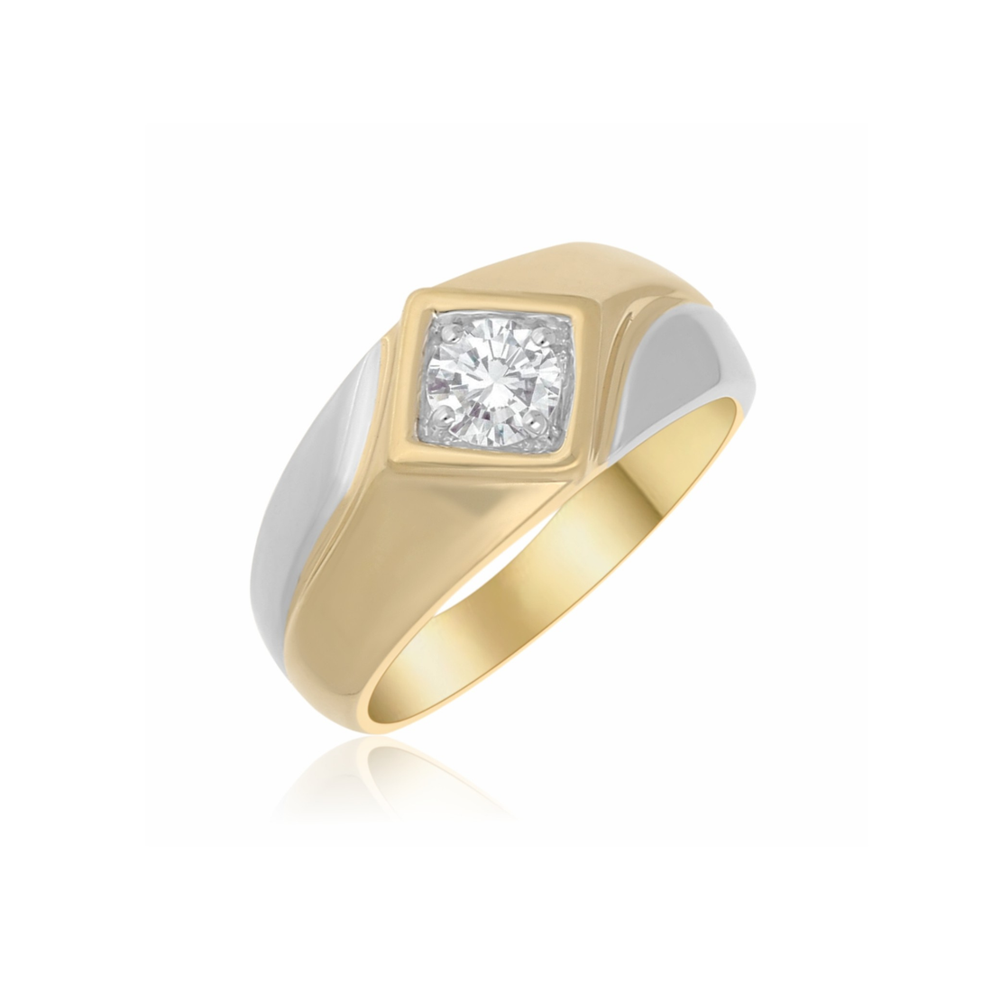 Golden Core Lab Grown Diamond Ring