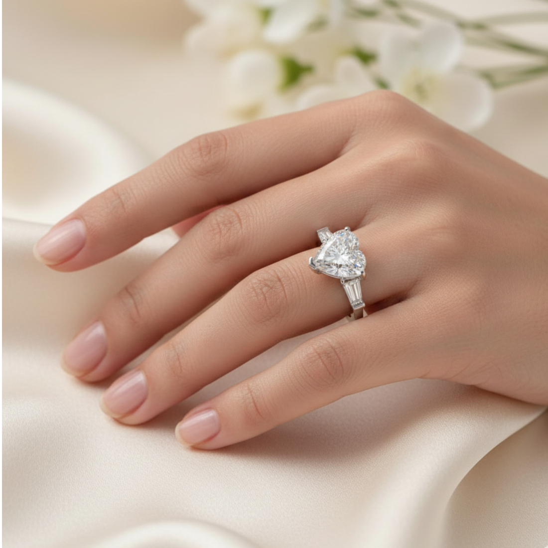 Cherished Promise Solitaire Lab Grown Diamond Ring