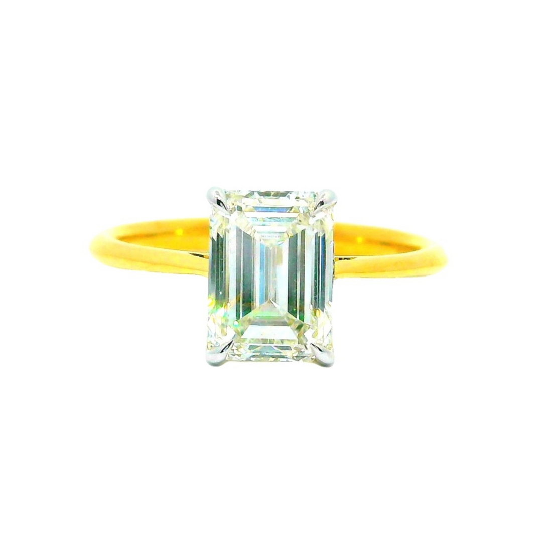 Elegance Solitaire Lab Grown Diamond Ring