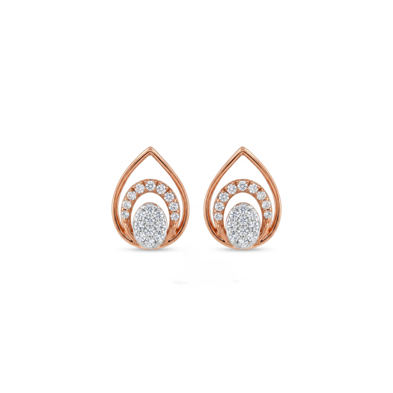 Celestial Curve Lab Grown Diamond Earrings