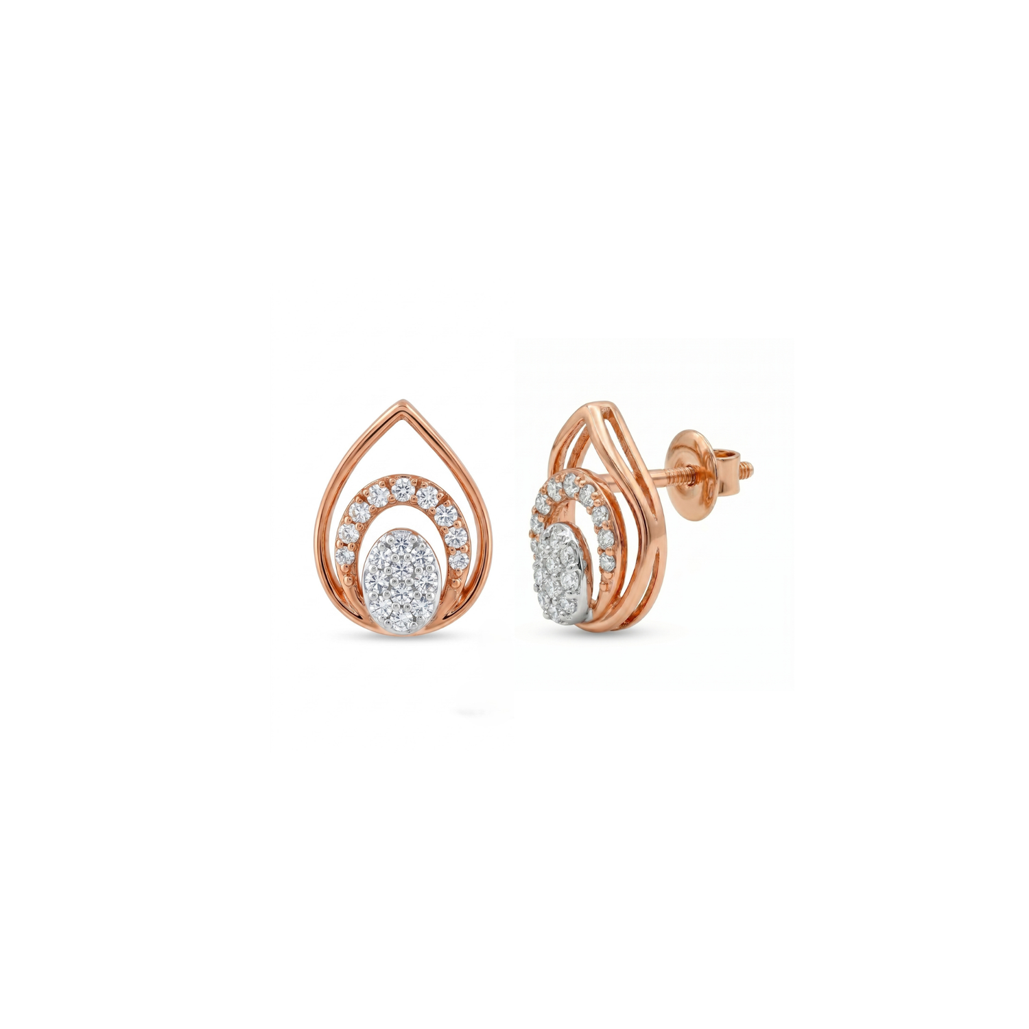 Celestial Curve Lab Grown Diamond Earrings
