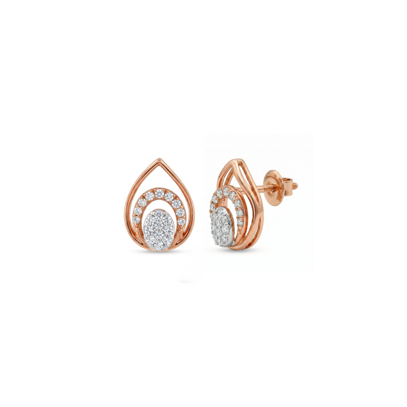 Celestial Curve Lab Grown Diamond Earrings