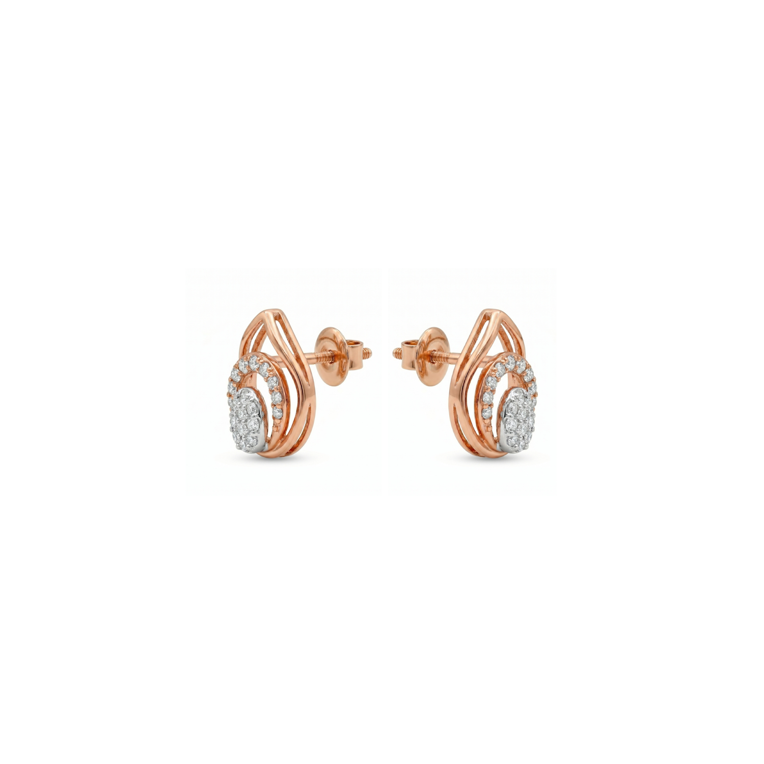 Celestial Curve Lab Grown Diamond Earrings