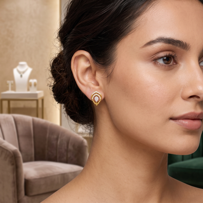 Teardrop Radiance Lab Grown Diamond Earrings