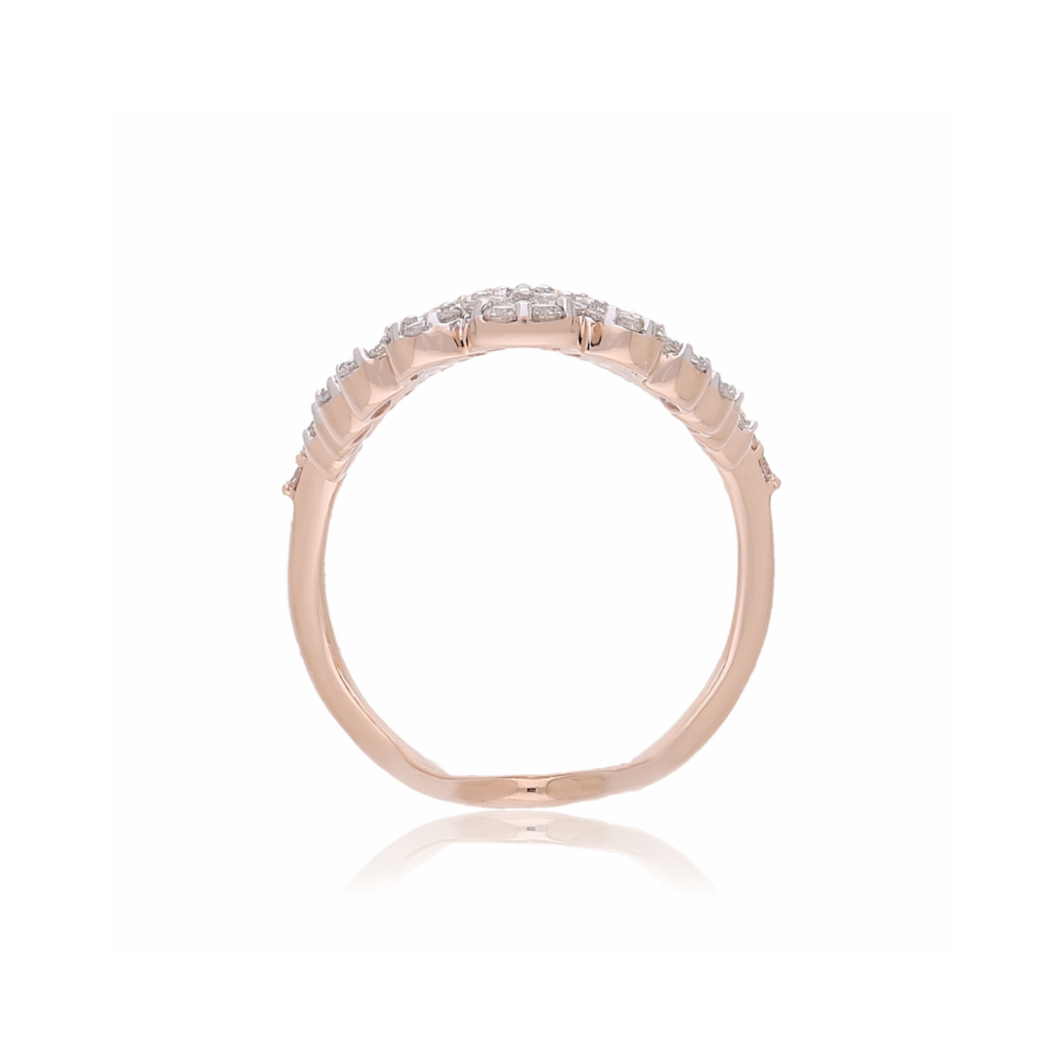 Phoenix Wing Lab Grown Diamond Ring