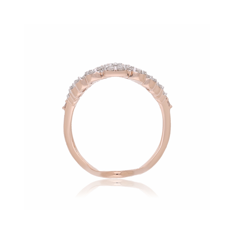 Phoenix Wing Lab Grown Diamond Ring
