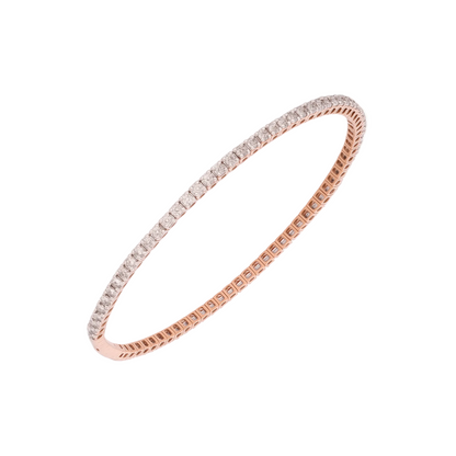 Unity Line Lab Grown Diamond Bangle