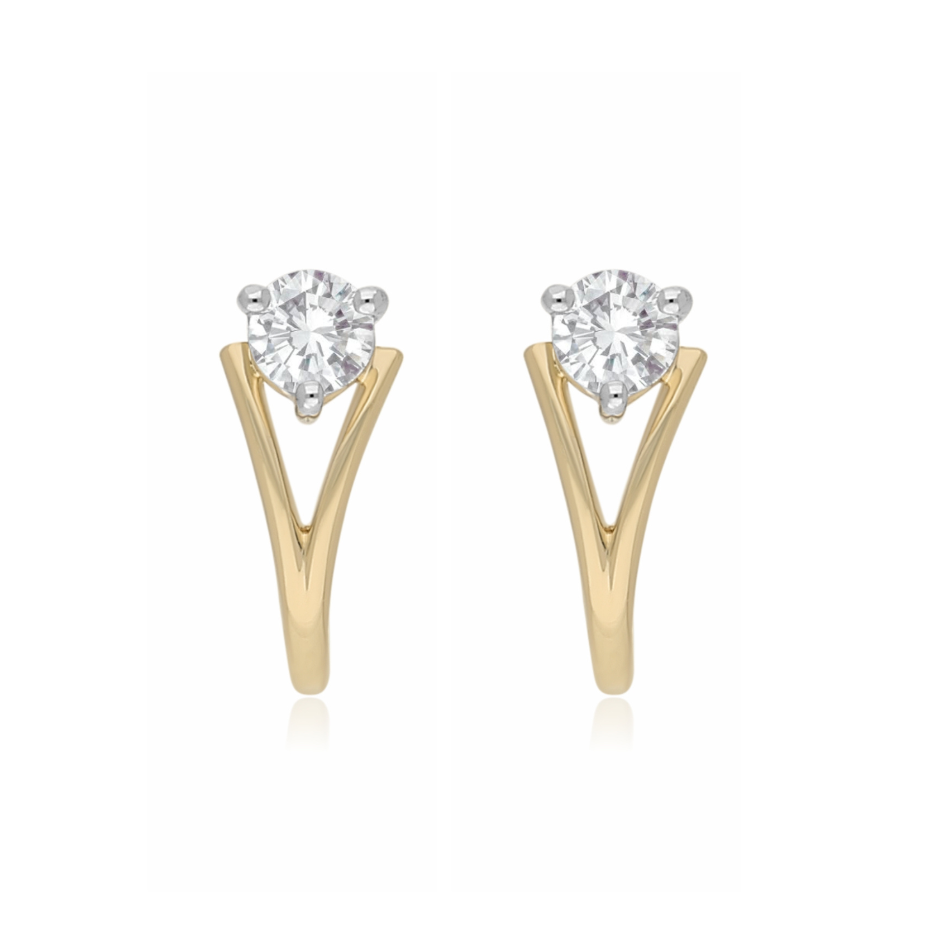 Flare Lab Grown Diamond Earrings
