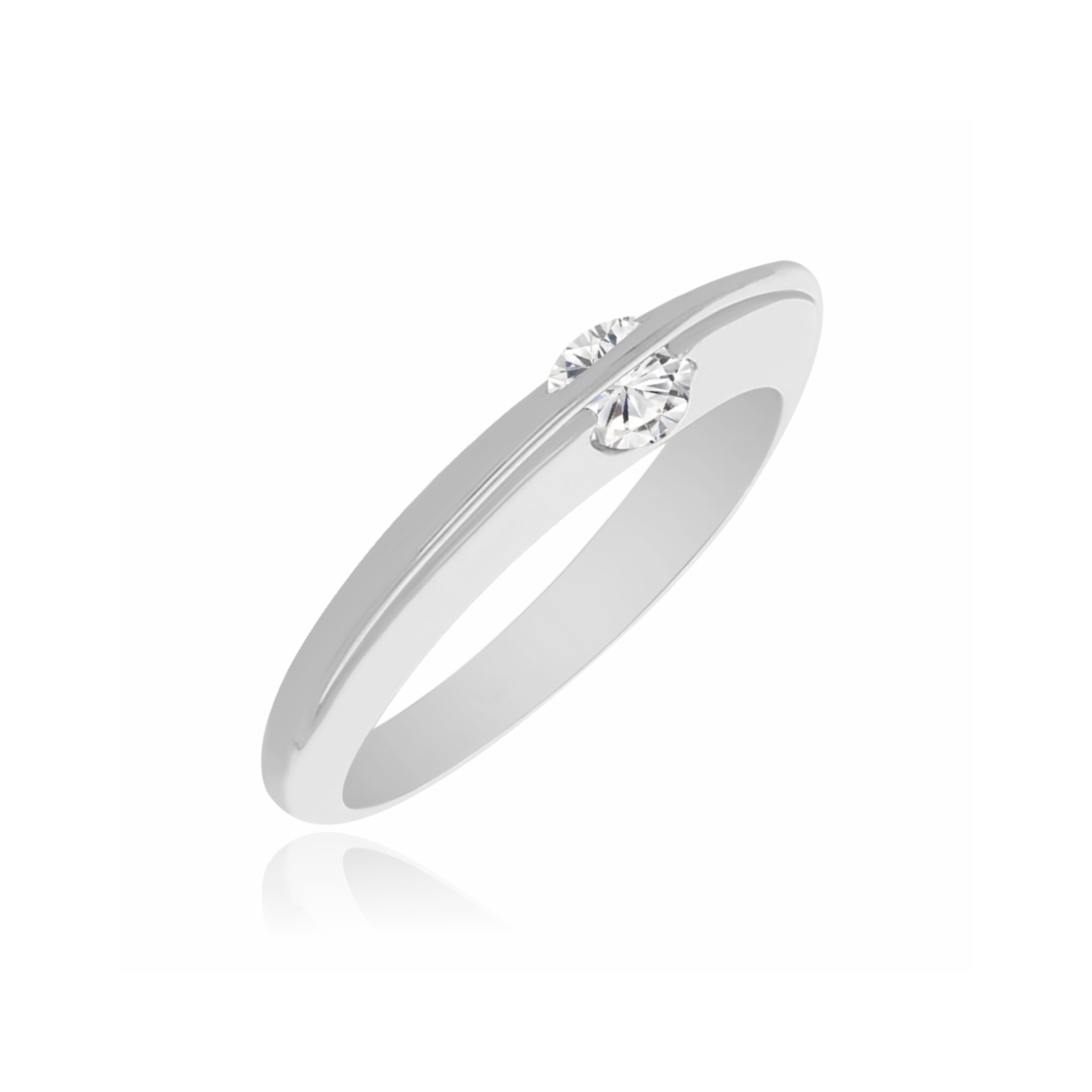 Sleek Horizon Lab Grown Diamond Ring