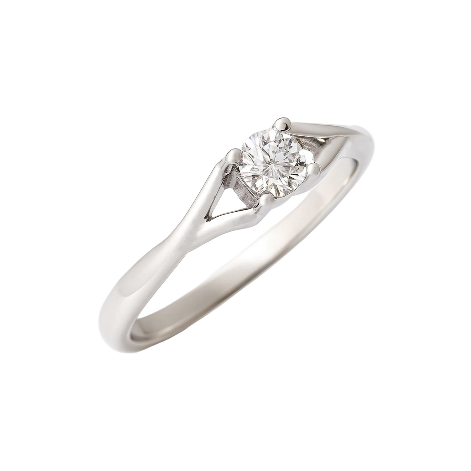 Continental Loop Lab Grown Diamond Ring