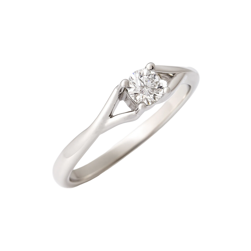 Continental Loop Lab Grown Diamond Ring