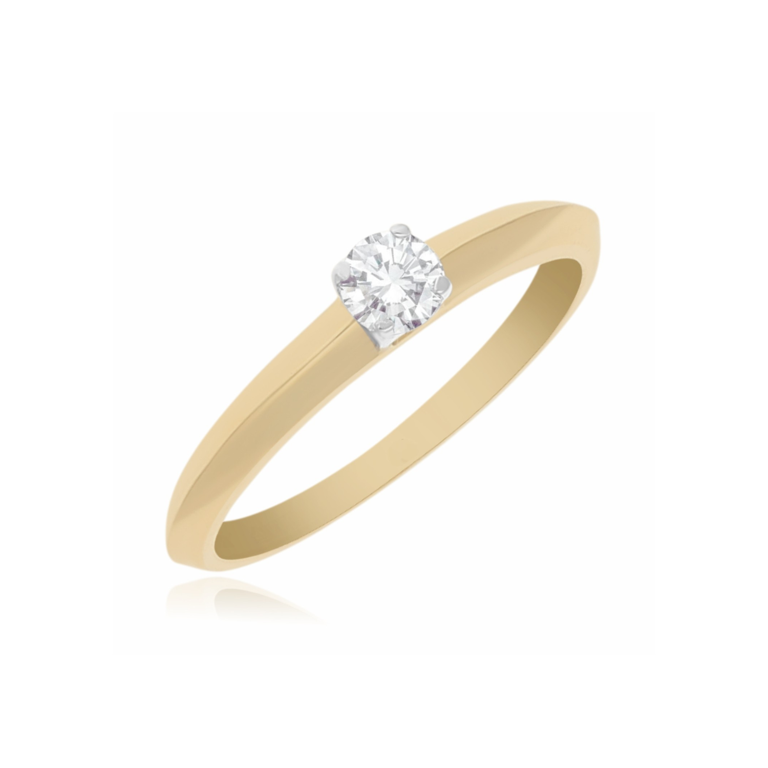 Regent Groove Lab Grown Diamond Ring