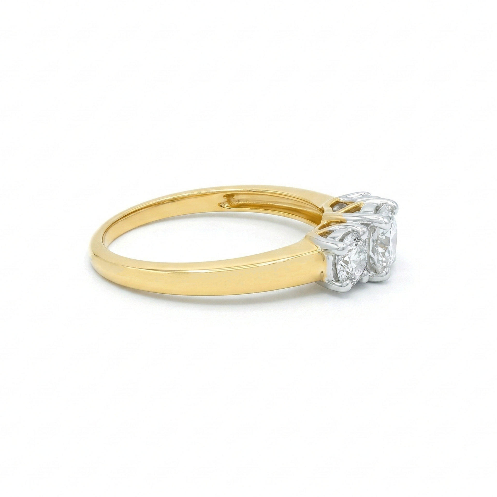 Classic Modern Orbit Lab Grown Diamond Ring