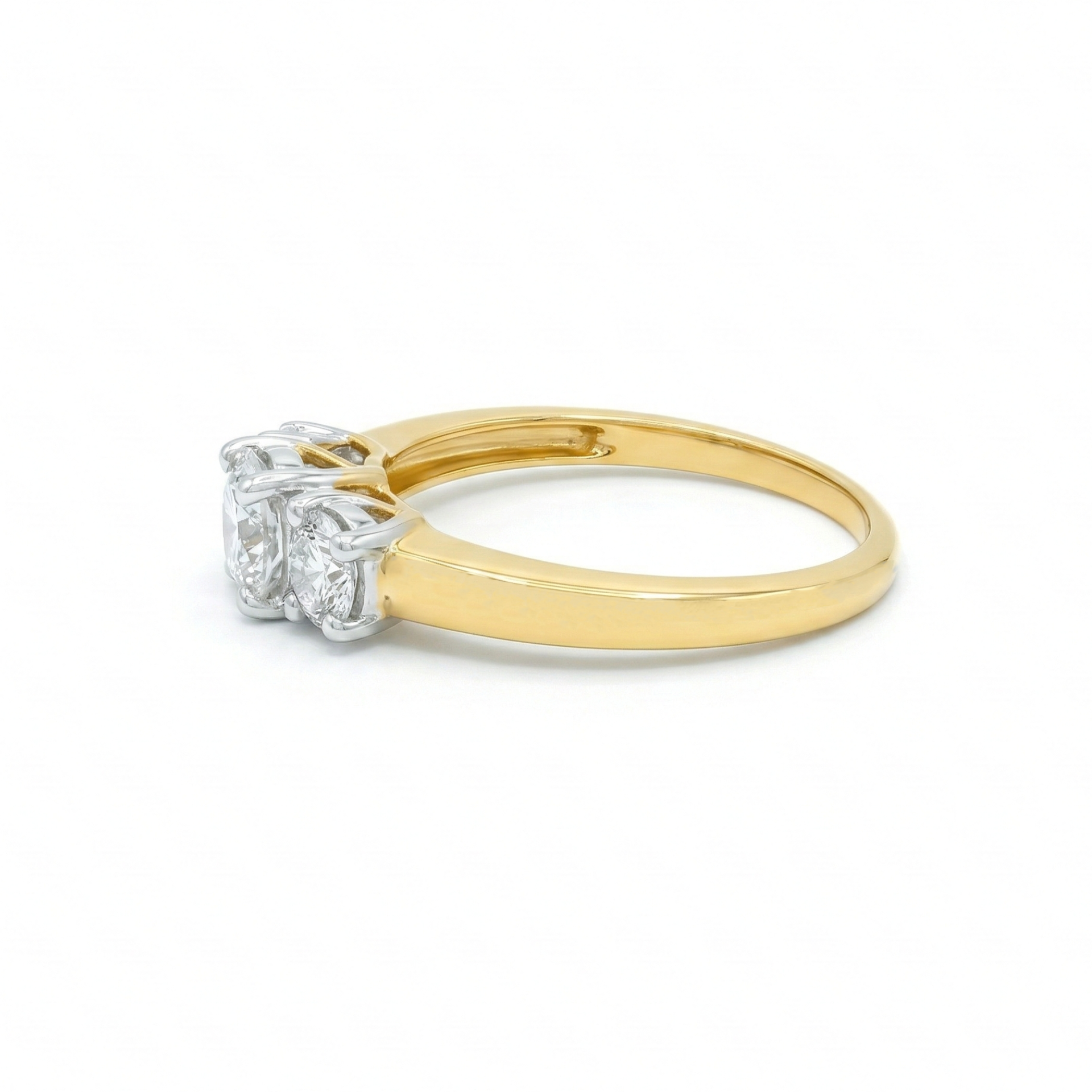 Classic Modern Orbit Lab Grown Diamond Ring