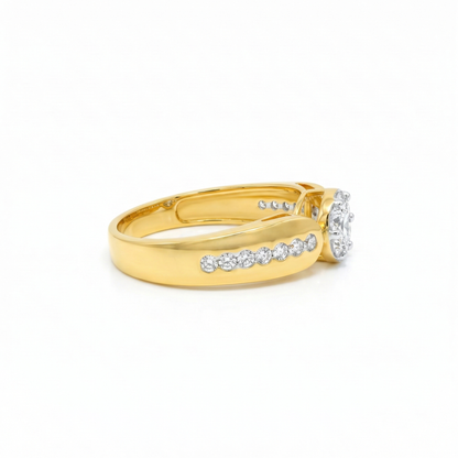 Dazzle Bloom Lab Grown Diamond Ring
