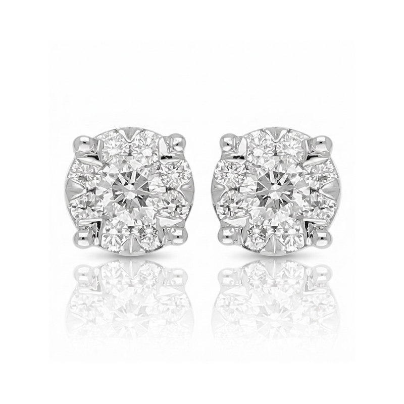 Eternal Blossom Lab Grown Diamond Earrings