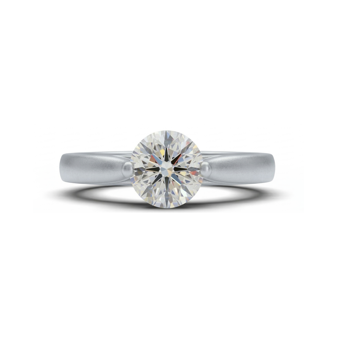 Foundry Solitaire Lab Grown Diamond Ring