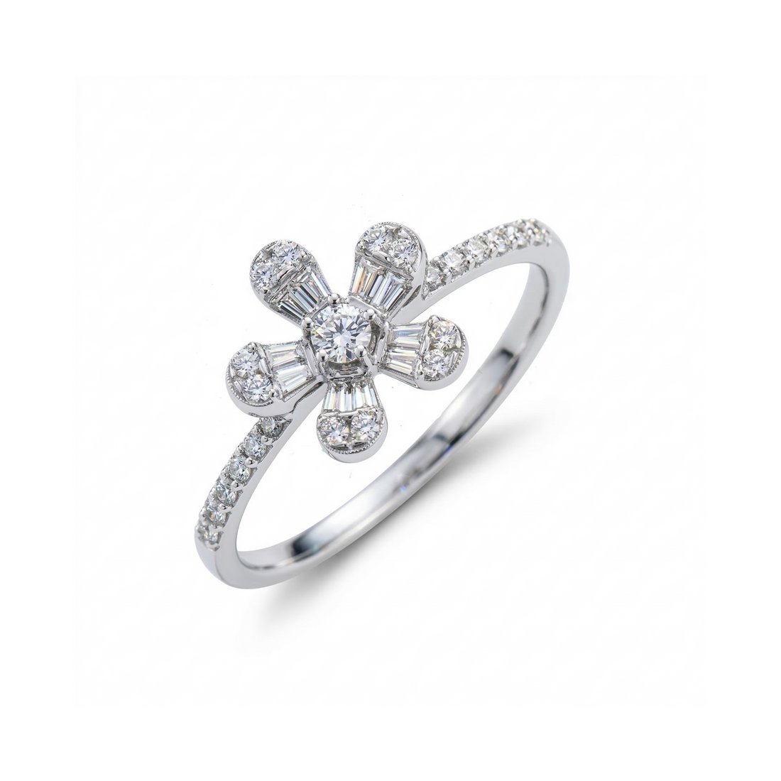 Jasmine Bloom Lab Grown Diamond Ring