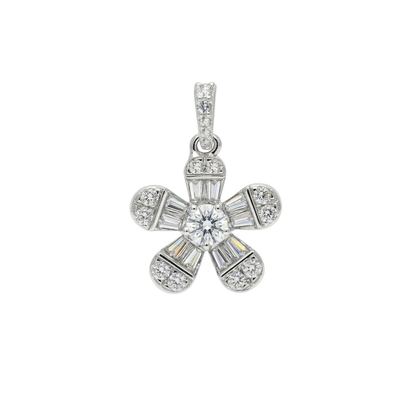 Lux Starburst Lab Grown Diamond Pendant