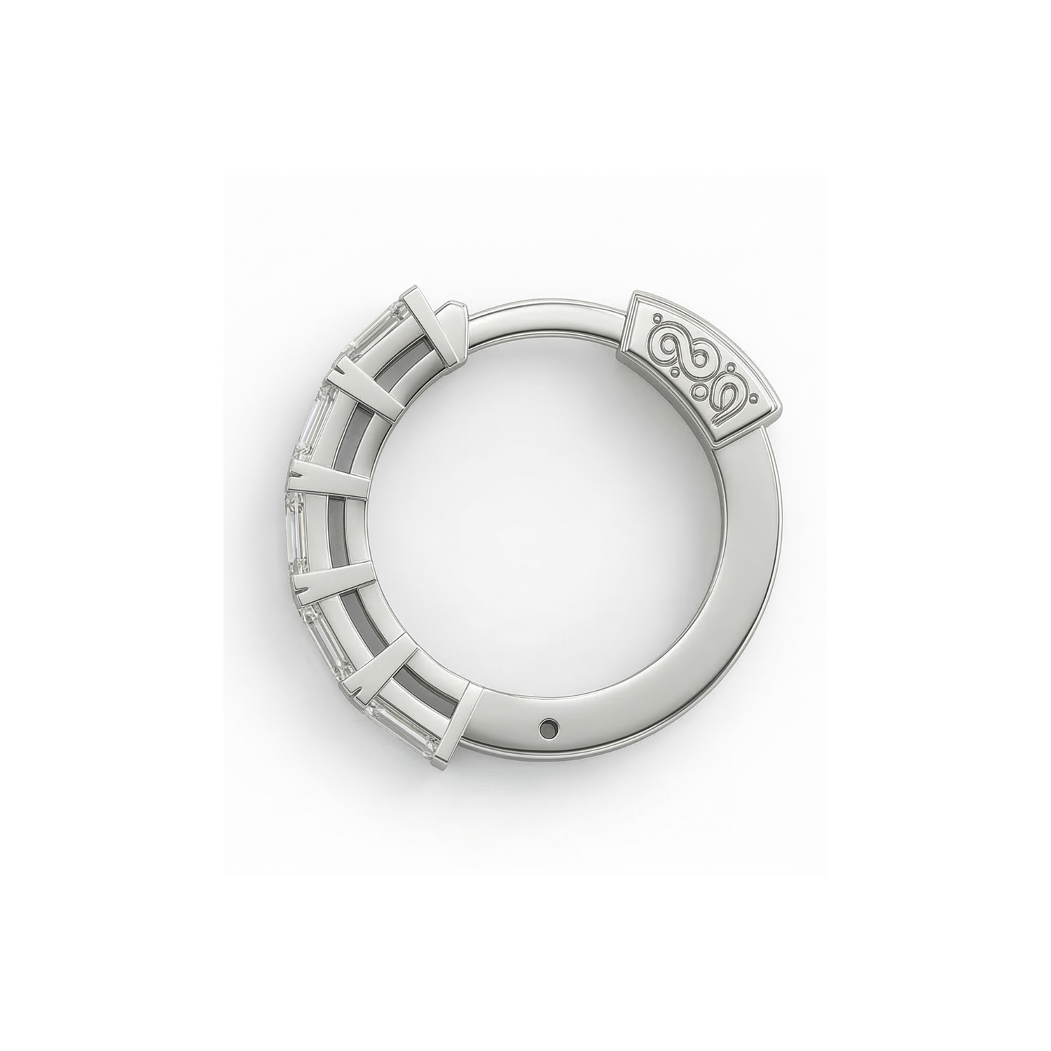 Rhythm Hoops Lab Grown Diamond Earrings
