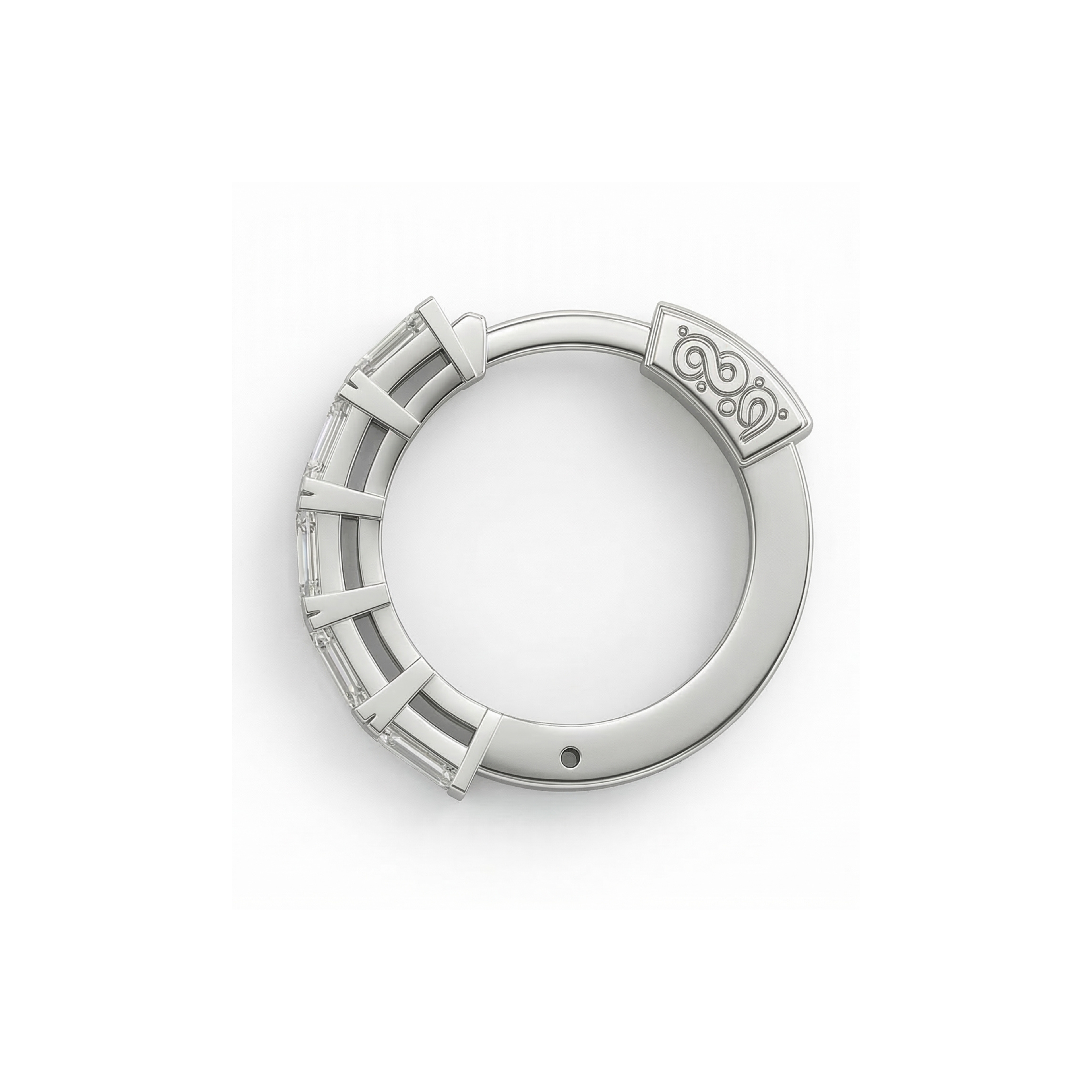 Rhythm Hoops Lab Grown Diamond Earrings