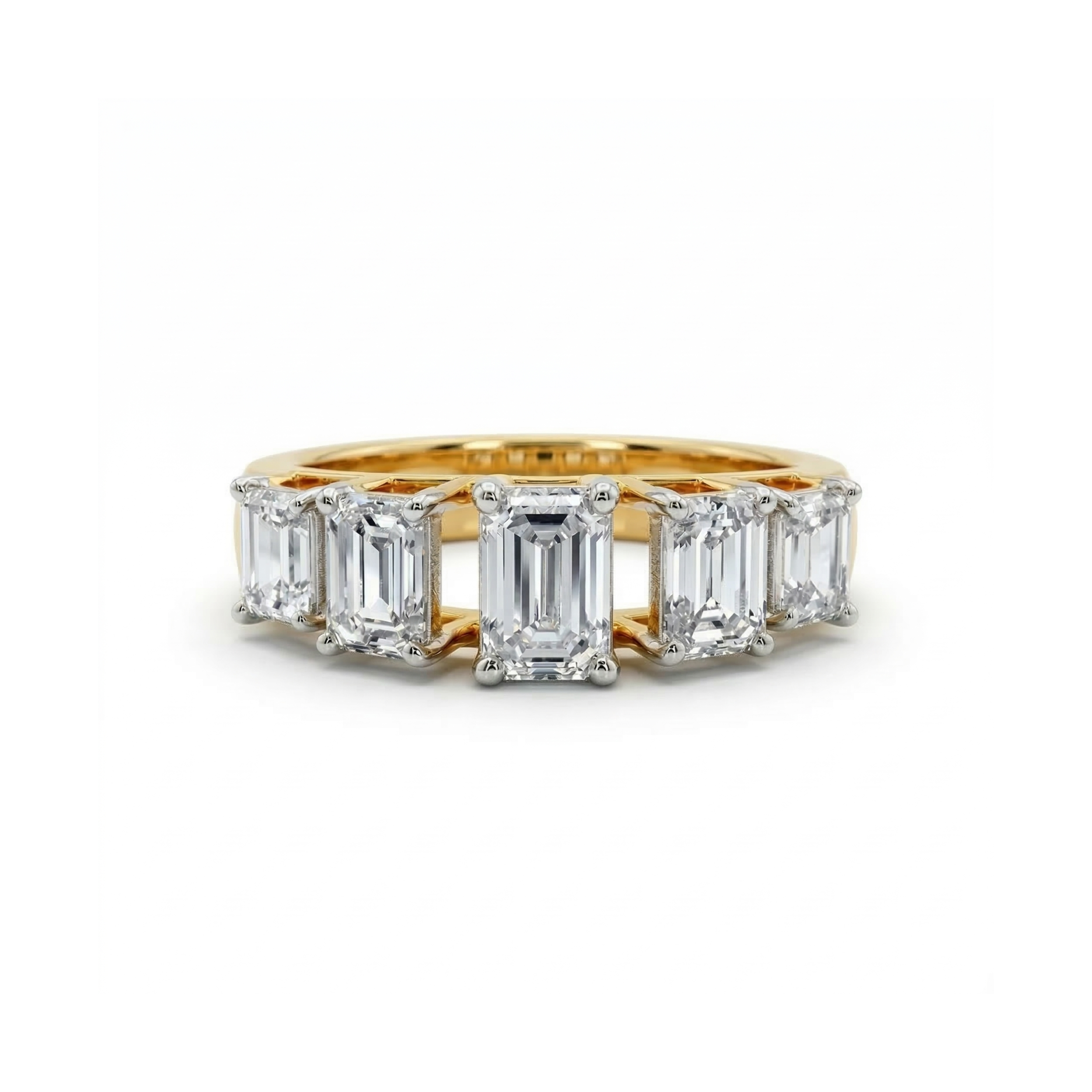 Emerald Constellation Lab Grown Diamond Ring