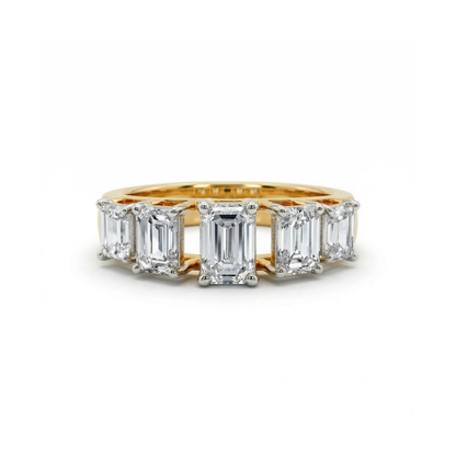 Emerald Constellation Lab Grown Diamond Ring