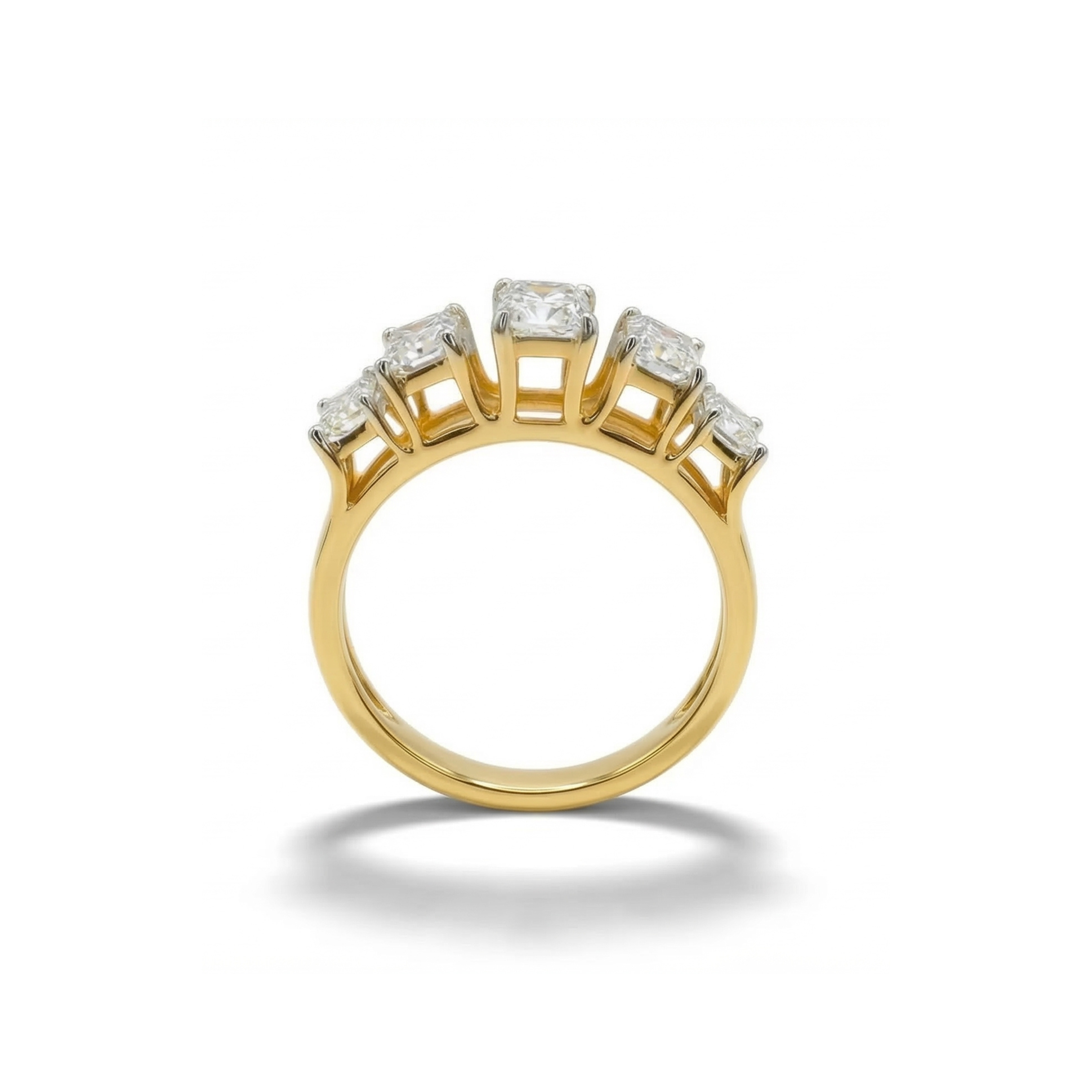 Emerald Constellation Lab Grown Diamond Ring