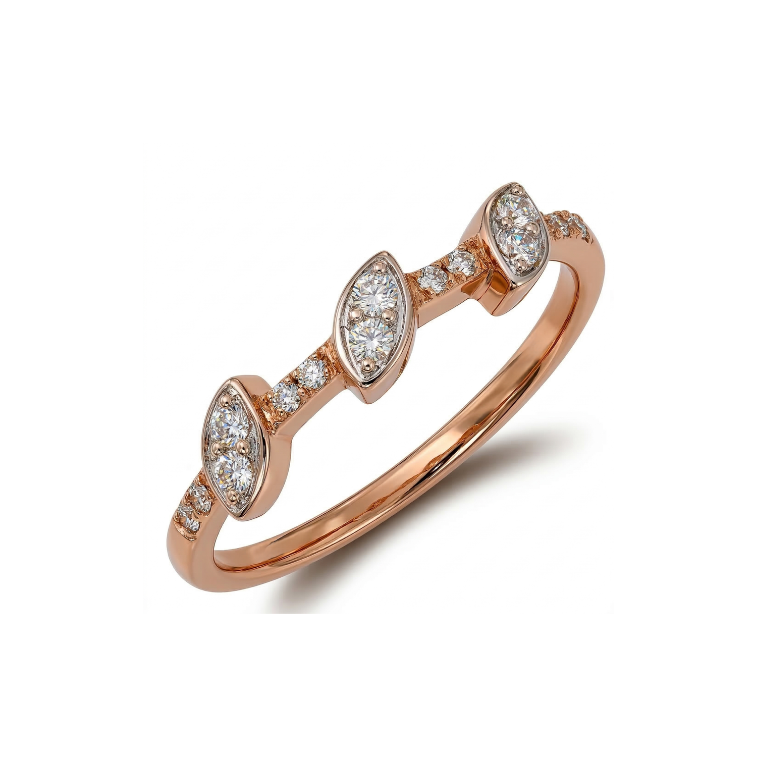 Willow Bud Lab Grown Diamond Ring